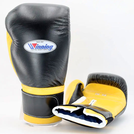 Winning Velcro Boxing Gloves – Yellow/Black