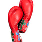 Custom Handmade Chrome Heart Boxing Gloves