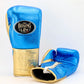 No Boxing No Life Training Gloves - Metallic Blue / Metallic