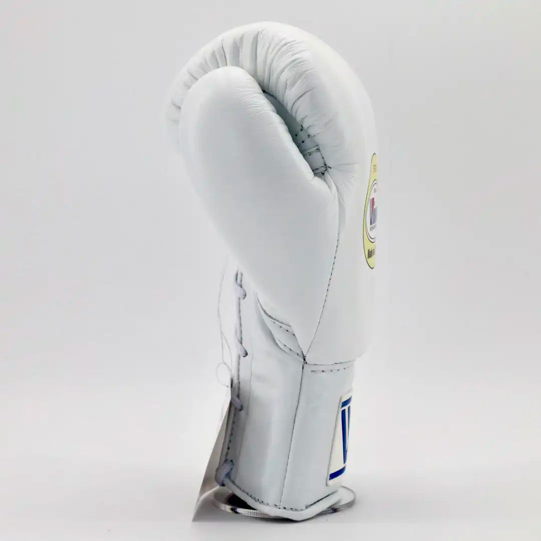 Winning Lace-Up Boxing Gloves – White