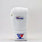 Winning Lace-Up Boxing Gloves – White