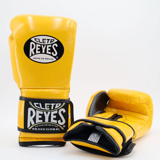 Cleto Reyes Velcro Training Gloves - yellow
