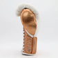 1v1 Peacemaker Lace Up Training Gloves - Metallic Copper / Bone White