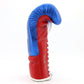 1v1 PTE Lace Up Training Gloves - Metallic Blue / Red / White