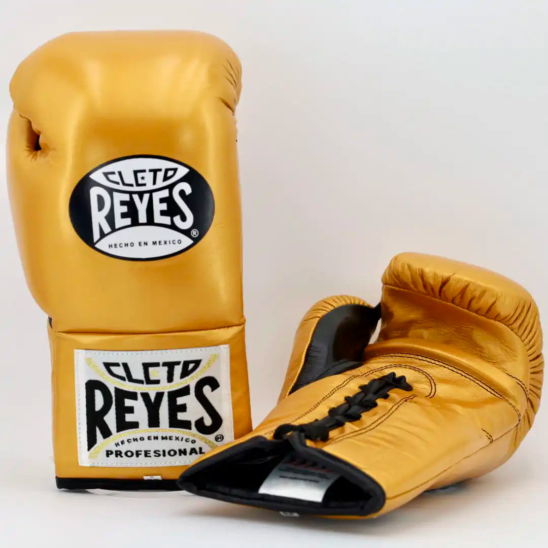 Cleto Reyes Pro Fight Gloves - Gold
