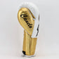 No Boxing No Life Pro Fight Gloves - White / Metallic Gold - CA