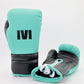 1v1 PTE Lace Up Training Gloves - Tiffany Green / Black