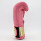 1v1 PTE Velcro Training Gloves - Pink / Metallic Gold